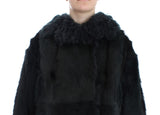 Veste de manteau de shearling exquise