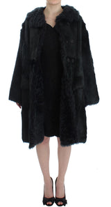 Squisita giacca da cappotto da shearling