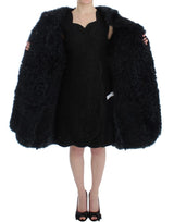 Squisita giacca da cappotto da shearling