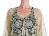 Golden Floral Lace Kaftan Soss