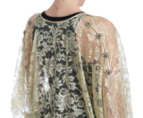 Golden Floral Lace Kaftan Sundition