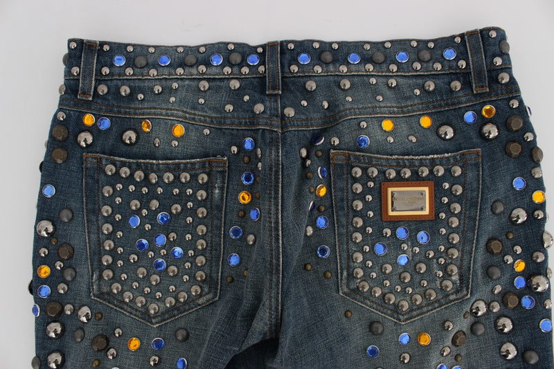 Enchanted Sicily Crystal Embellished Jeans