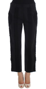 Eleganti pantaloni Black Toreero Capri