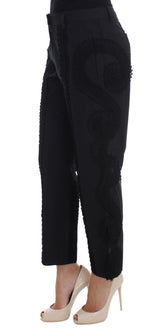 Eleganti pantaloni Black Toreero Capri