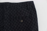 Jeans Capris tratteggiati a pois chic