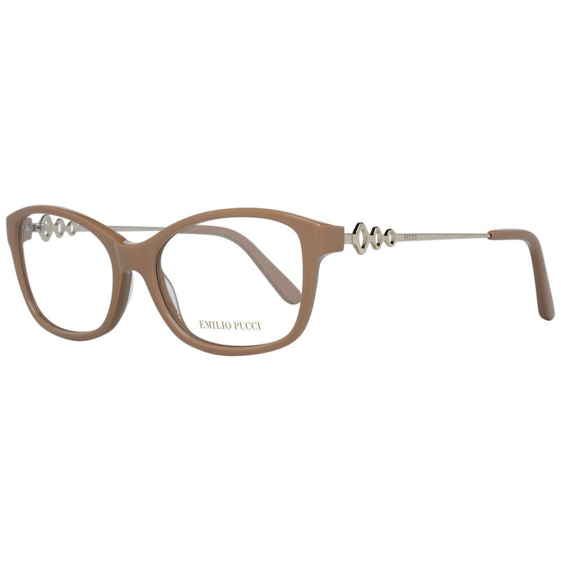 Cadres optiques des femmes beige