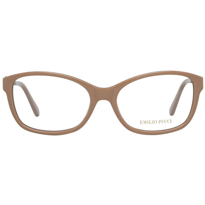 Cadres optiques des femmes beige