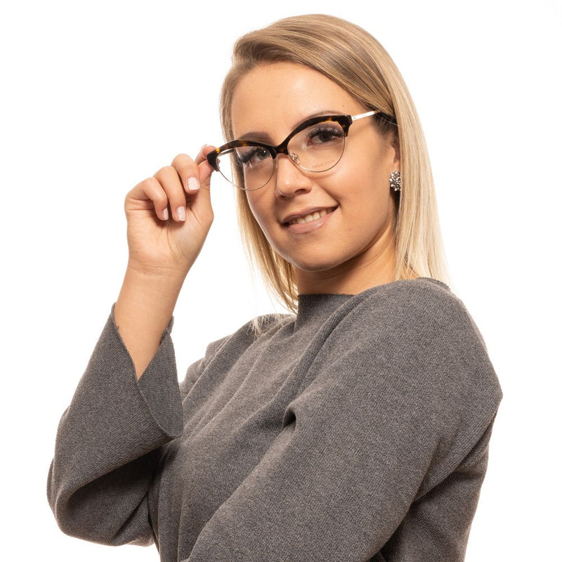 Braune Frauen optische Rahmen