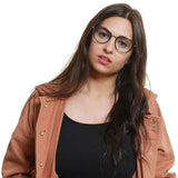 Silver Women Optical Frame