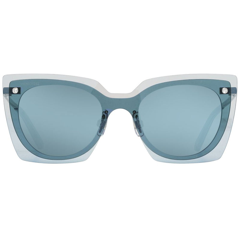 Blaue Frauen Sonnenbrille