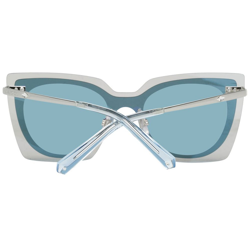 Lunettes de soleil des femmes bleues