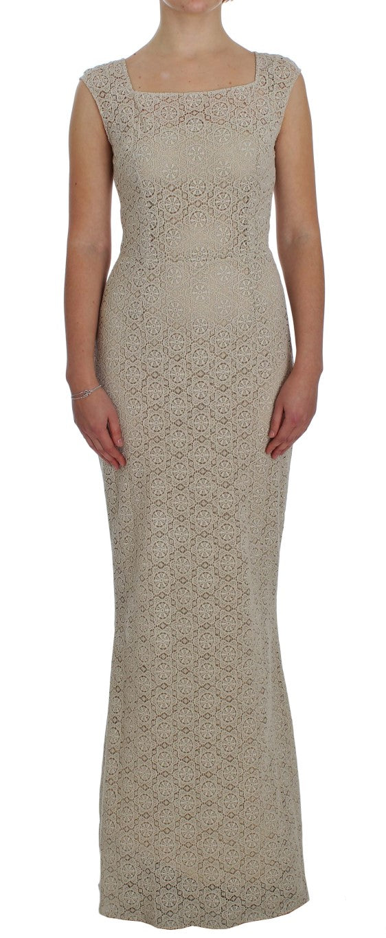 Vestido maxi de beige beige beige beige