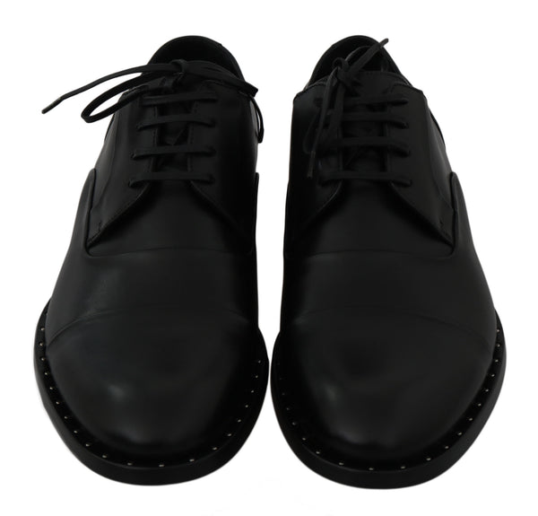 Chaussures habillées en cuir noir élégant