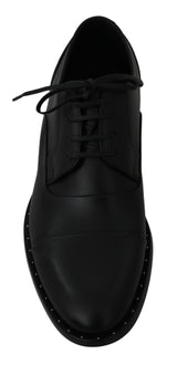 Chaussures habillées en cuir noir élégant