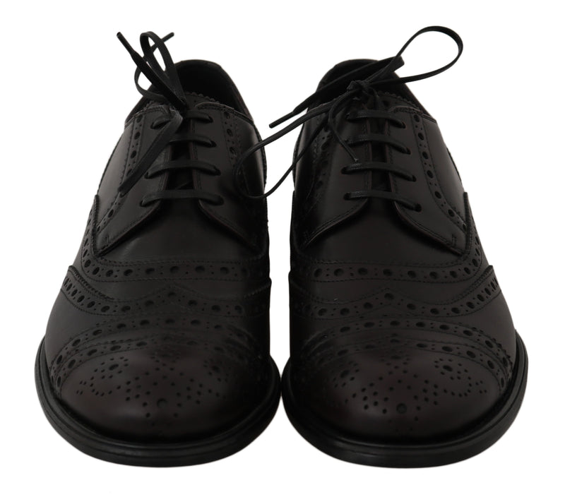 Eleganti scarpe Derby Bordeaux Wingtip Derby