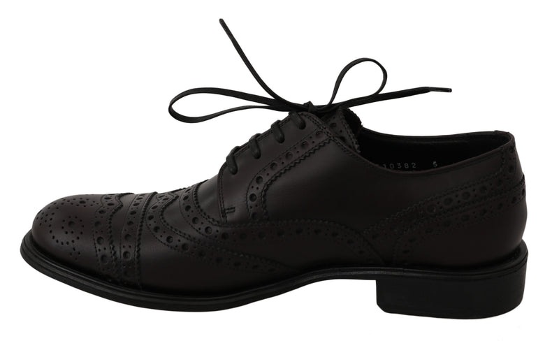 Zapatos de vestir de Burdeos Burdeos Wingtip Derby