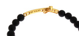 Bracciale croce di diamante chic opace onyx e braccialetto