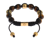 Chic multicolor CZ & Tigers Eye Bracelet