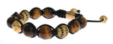 Chic Multicolor CZ & Tigers Eye Bracelet