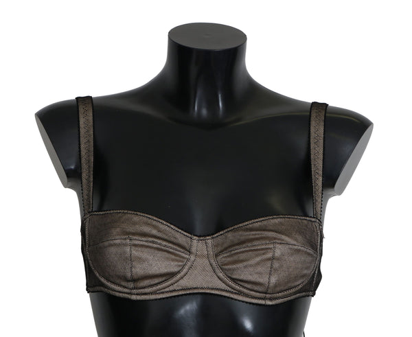 Κομψό Brown Stretch Bra Womens Yandwear