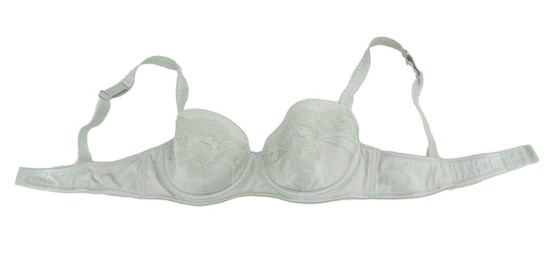 Élégant soutien-gorge en soie en dentelle florale