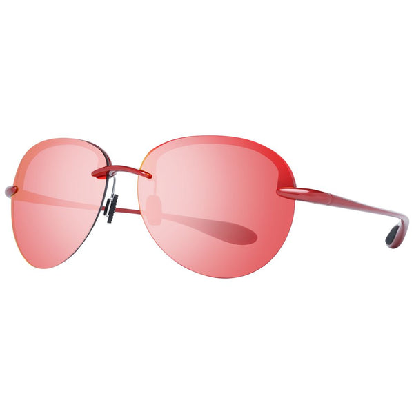 Lunettes de soleil des hommes rouges