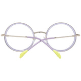 Cadres optiques des femmes violettes