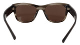 Chic Brown Gradient Damen -Sonnenbrille