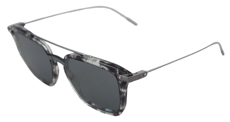 Atemberaubende graue Acetat -Sonnenbrille