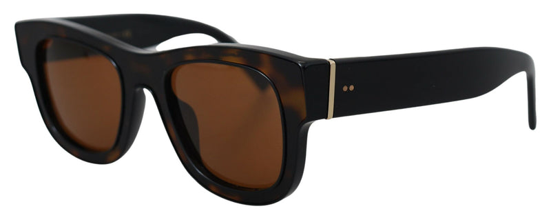 Chic Brown Acetate Sunglasses