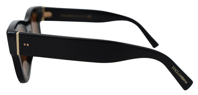 Schicke braune Acetat -Sonnenbrille