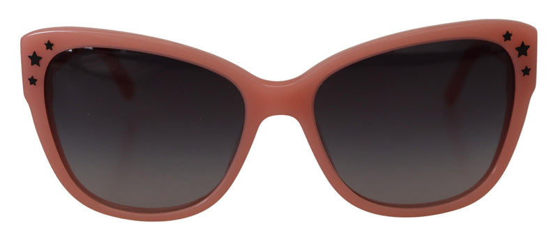 Lunettes de soleil de dégradé rose élégant