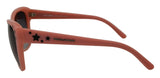 Elegante rosa Gradient Sonnenbrille