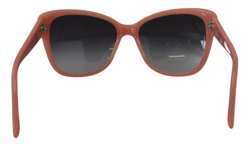 Lunettes de soleil de dégradé rose élégant