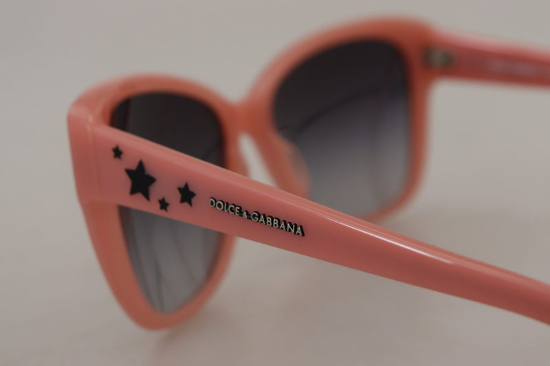 Elegantes gafas de sol de gradiente rosa