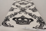 Royal Crown Printed Silk Men's Scorf