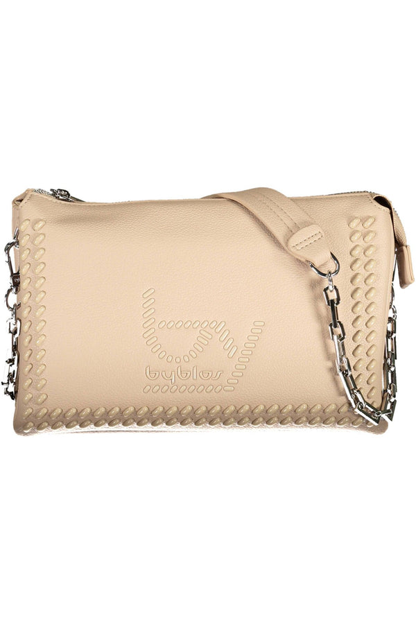 Chic Beige Beige Chain-Handle Bag