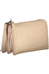 Borsa per tracolla maniglie a catena beige chic