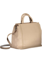 BEIGE ELEGANCE BOLSO DE COMPARTAMENTO DUAL