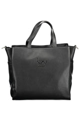 Bolso de bolsillo múltiple negro elegante