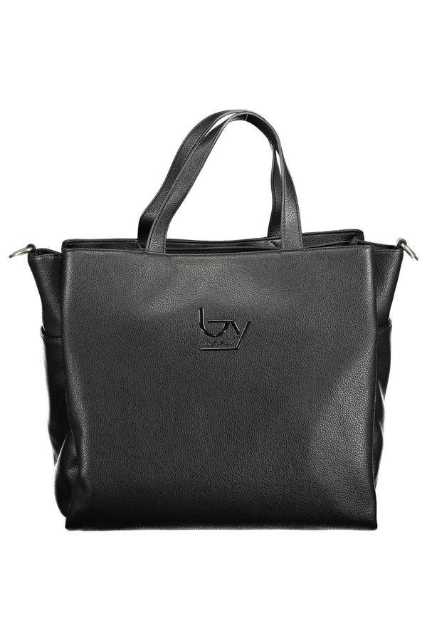 Chic Black Multi-Tocket-Handtasche