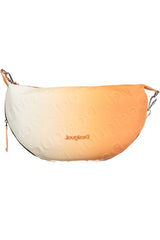 Bolso vibrante de color naranja expandible