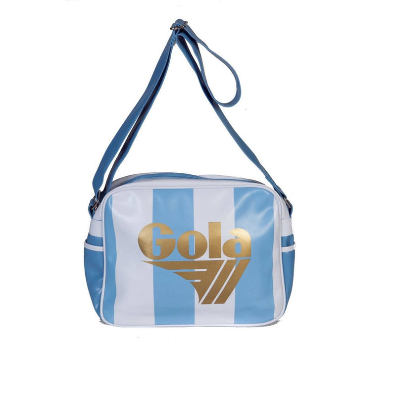 Light Blue Fabric Handbag