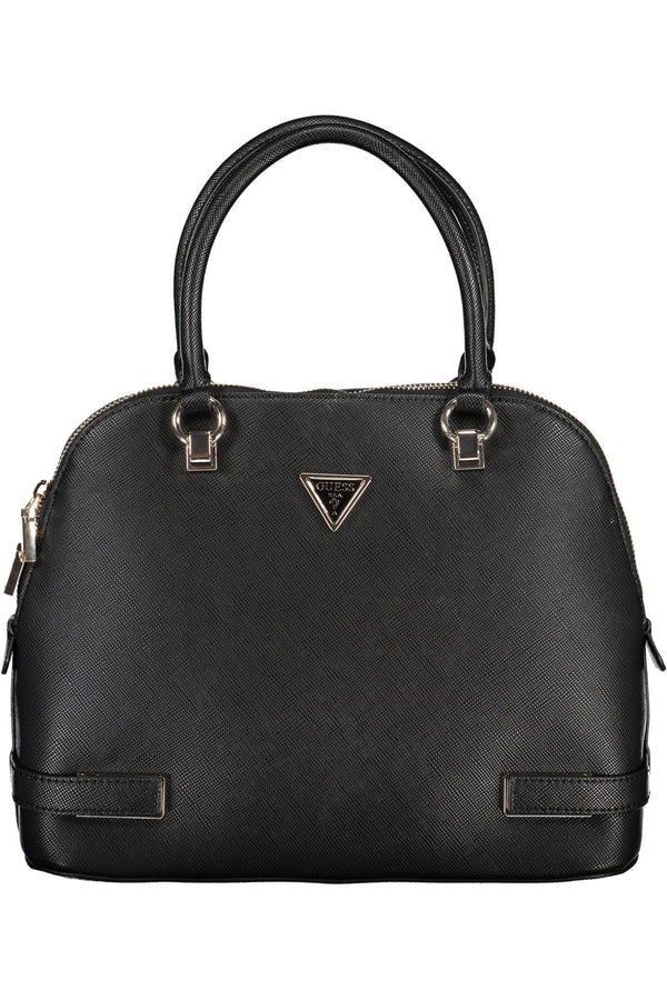 Chic Black Guess Handtasche mit kontrastierenden Details