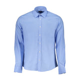 Camicia di cotone azzurro