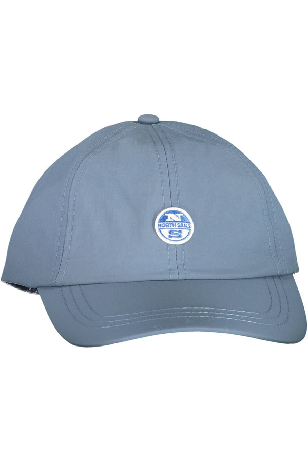 Chic Blue Visor Cap με Logo Accent