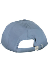 Tappo chic blu visor con accento logo