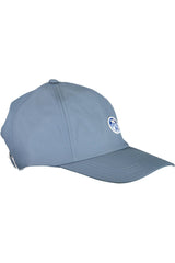 Tappo chic blu visor con accento logo