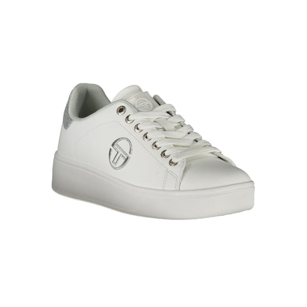 Sneaker en polyester blanc