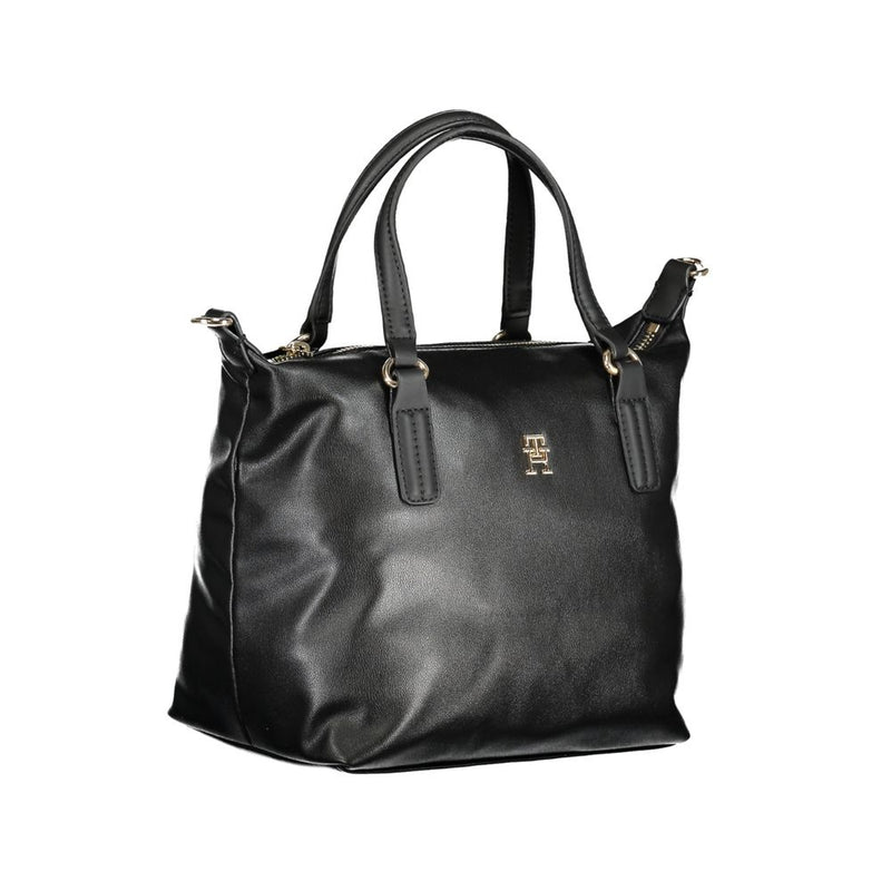 Bolso de poliéster negro